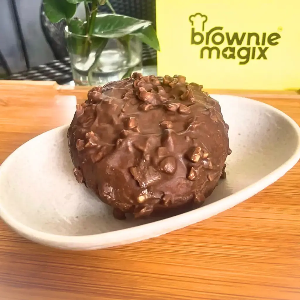 Double Choco Hazelnut Bomb