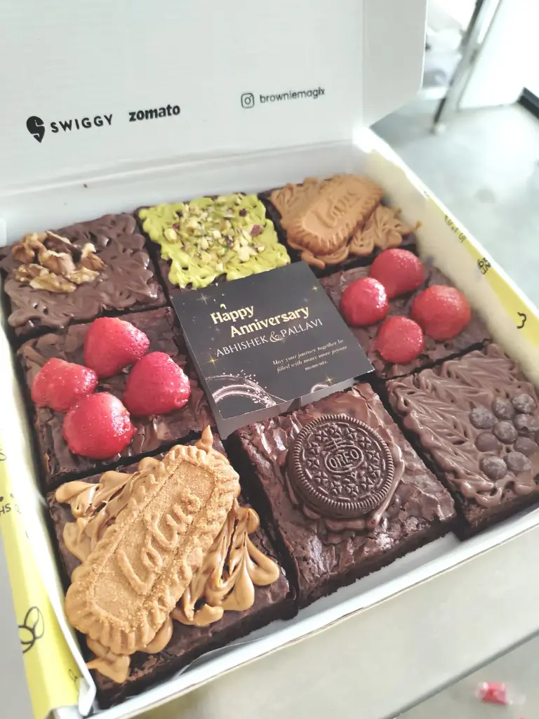 Gift Box of 9 Brownies
