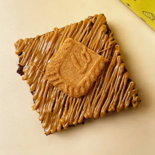 Lotus-Biscoff Brownie